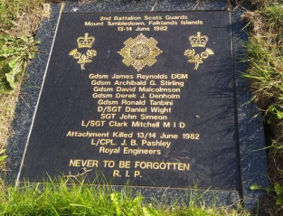 2nd Scots Guards memorial, Blackpool